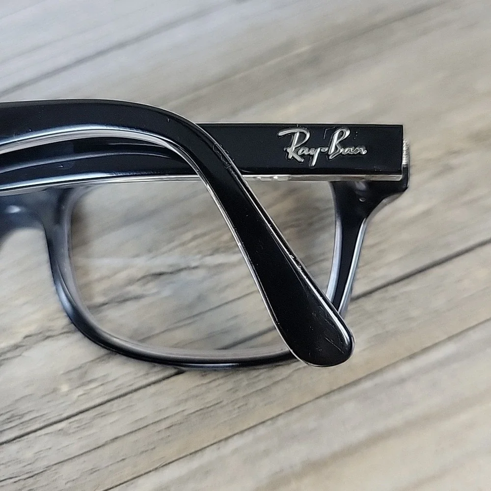 Ray-Ban RB1531 3529 Youth Eyeglasses FRAMES ONLY Black‎ 48-16-130